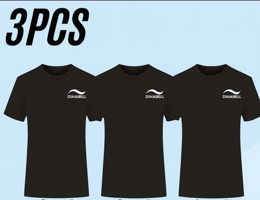 3pcs Men's T-Shirt Set, Quick-Dry Soft Short