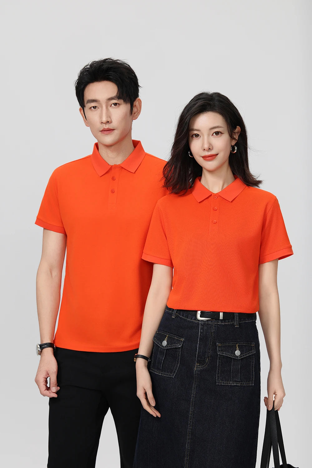 100% Cotton Work Clothes polo shirt custom pure cotton corporate culture short-sleeved T-shirt embroidery printing logo word