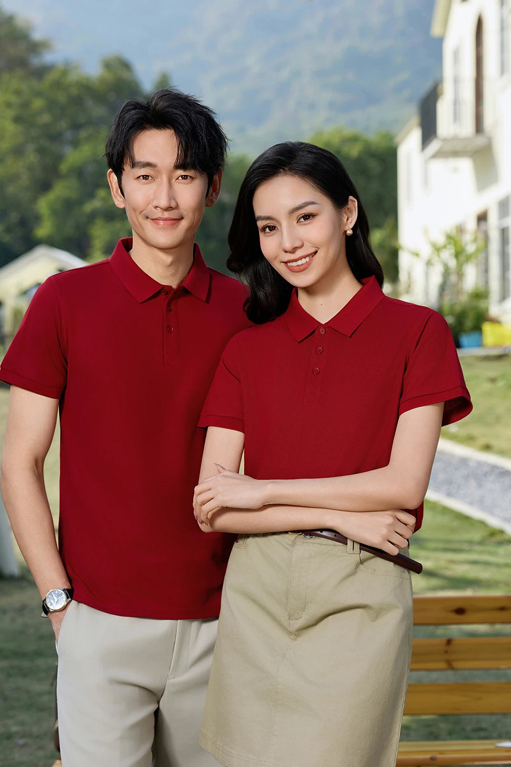 100% Cotton Work Clothes polo shirt custom pure cotton corporate culture short-sleeved T-shirt embroidery printing logo word