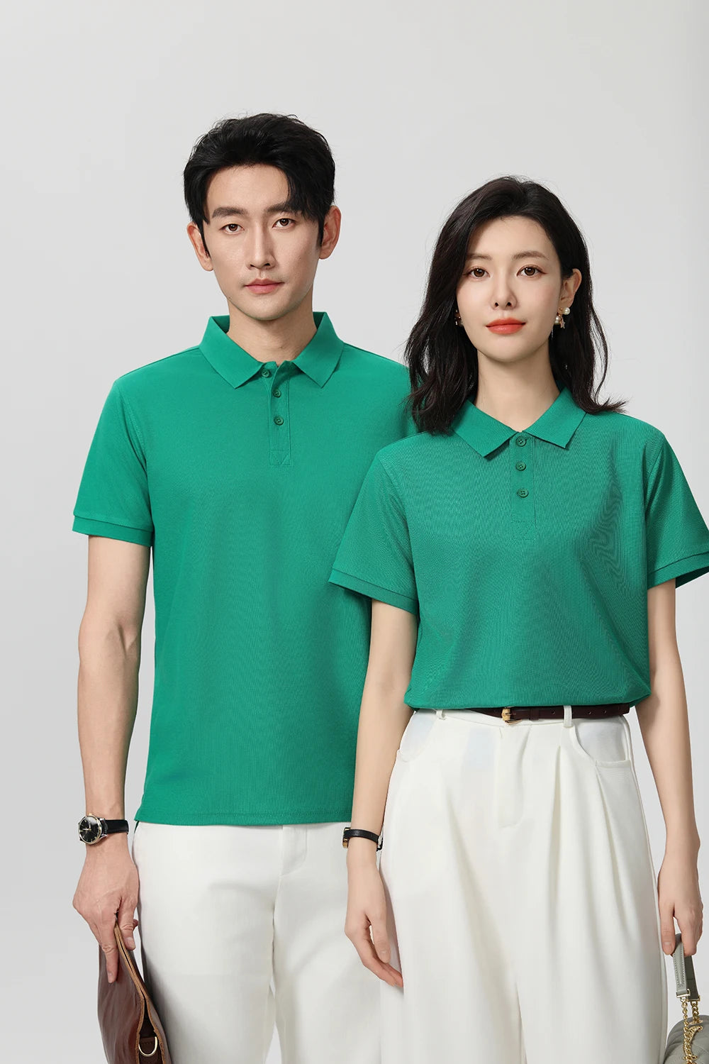 100% Cotton Work Clothes polo shirt custom pure cotton corporate culture short-sleeved T-shirt embroidery printing logo word