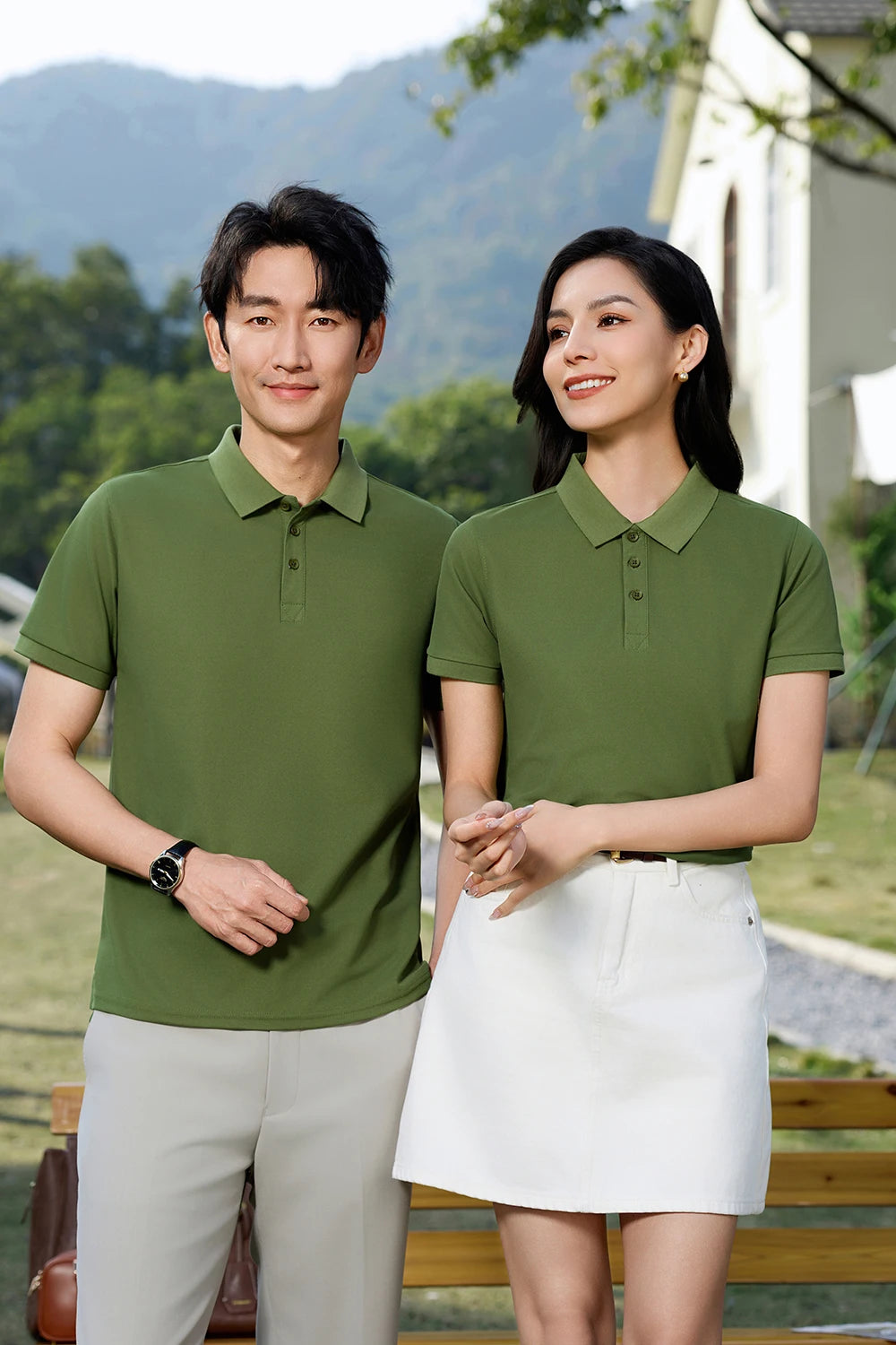 100% Cotton Work Clothes polo shirt custom pure cotton corporate culture short-sleeved T-shirt embroidery printing logo word